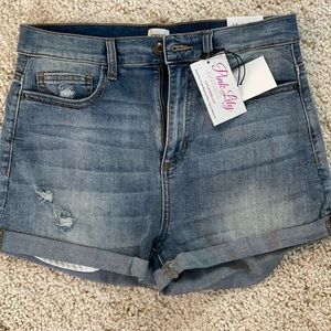 NWT High Rise Jean Shorts